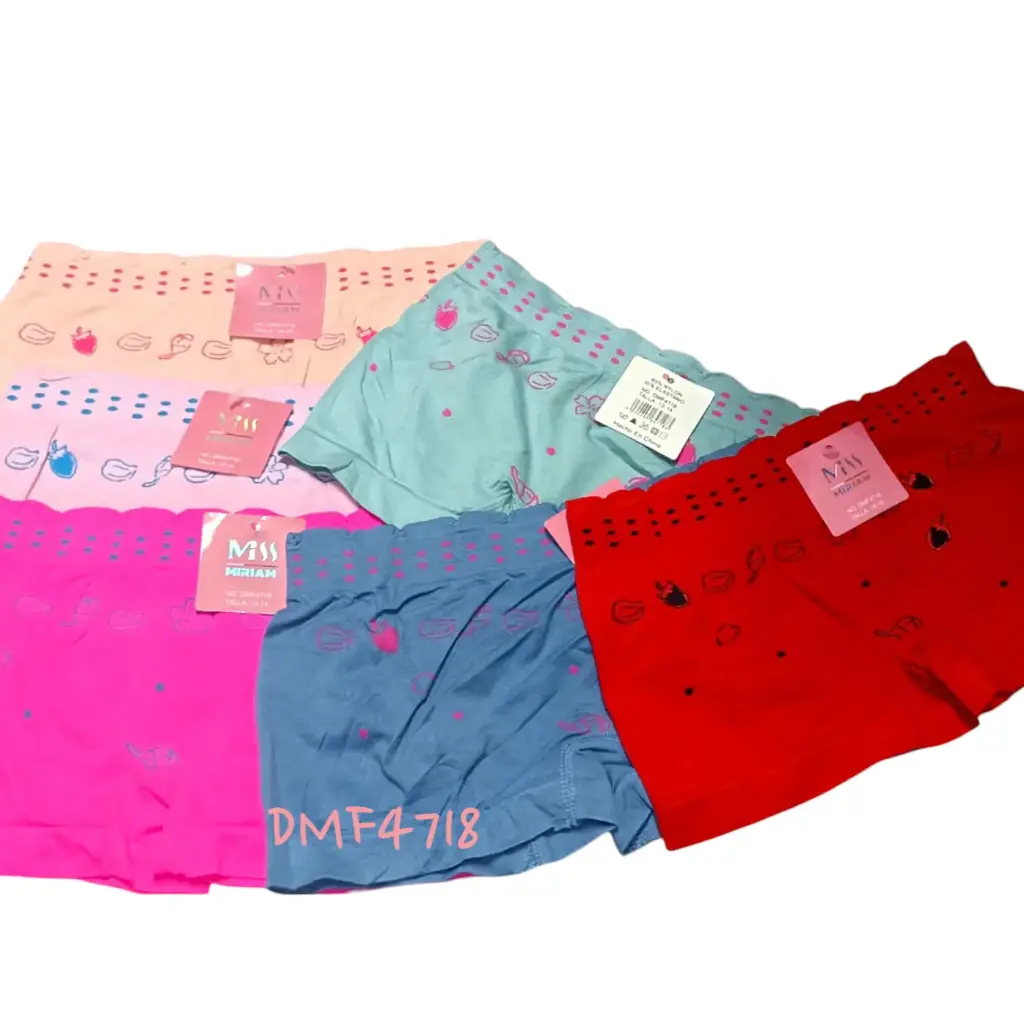 [mxg135] BOXER NIÑA MICRO largo 145 baja 5 paq